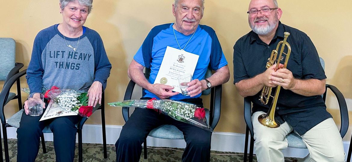 Honorary Members Severinsen and Leach